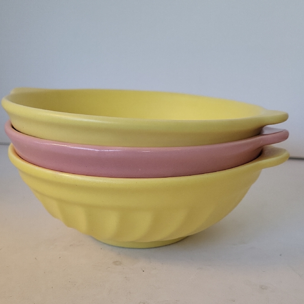 Vintage Poppy Trails By Metlox #512 Pottery Bowls